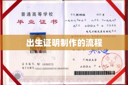 同德出生证明制作的流程