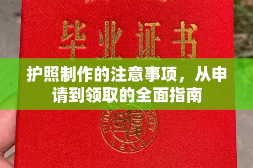同德护照制作的注意事项，从申请到领取的全面指南